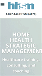 Mobile Screenshot of homehealthstrategicmanagement.com